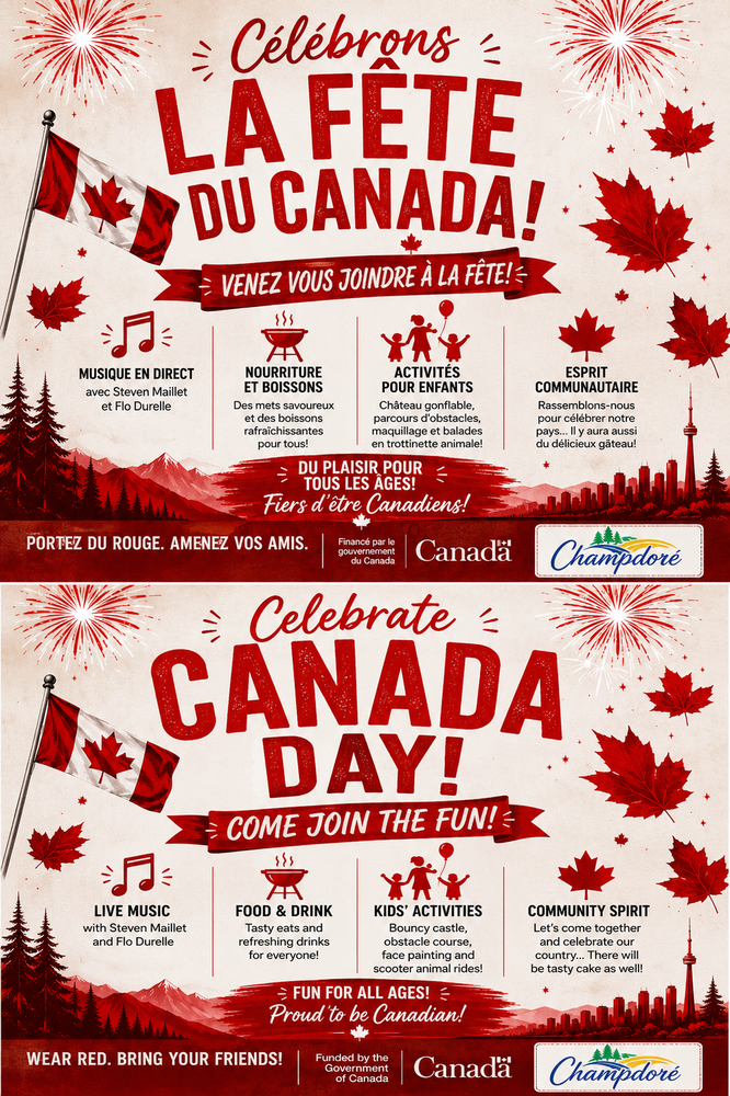 Affiche Fête Canada 2026