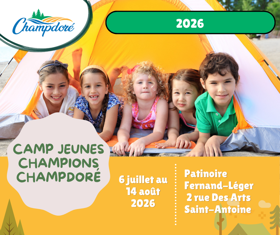 Camp Jeunes Champion Champdoré 2026 FR