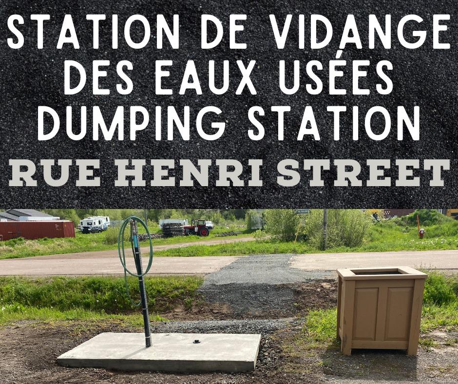 station de vidange